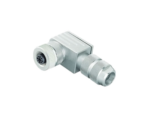 M12 5Pin 屏蔽插頭、彎頭、母頭