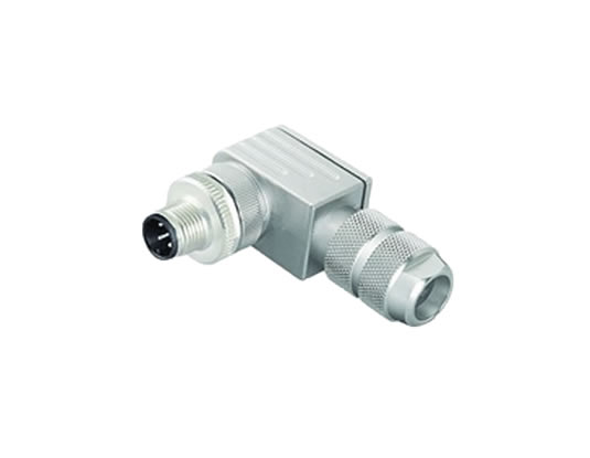 M12 5Pin 屏蔽插頭、彎頭、公頭