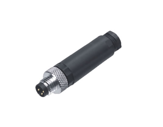 M8 3Pin 連接器、公頭